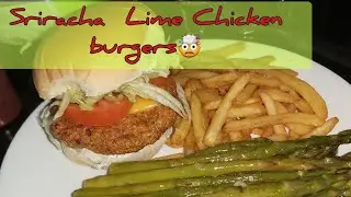 Sriracha Lime Chicken Burgers From Flashfood Discounted Chicken | Budget Friendly Dinner