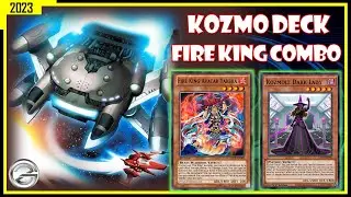 Yugioh Duel Links | Kozmo Fire King Deck Gameplay April 2023 - Best Combo | 遊戯王デュエルリンクス