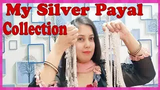 Latest Silver Anklet Design || My Payal Collection || Daily wear Payal || Heavy Payal Design