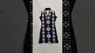 High neck kurti cutting and stitching | collar neck kurti design #cuttingskills #highneck #kurti