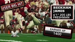 Hardest Hitting Safety In The Nation Ep 7 | Road to Glory SS | NCAA Football 14