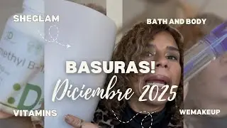 MIS VACIOS DE DICIEMBRE 2025! Porque compramos mucho pero los usamos tambi&eacute;n!