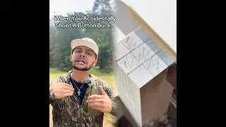 When You Accidentally Shoot A Button Buck&hellip;#hunting #huntingyoutube #deerhunting