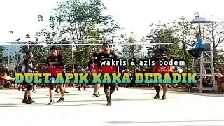 DUET APIK KAKA BERADIK WAKRIS & AZIS BODEM TUMBANGKAN RISKOCS