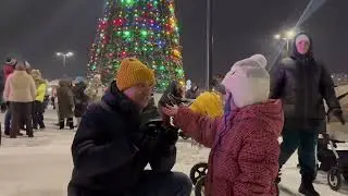 Открытие новогодней елки в Солнечном к новому году 2026