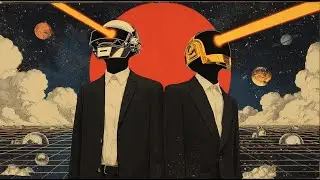 Daft Punk Sonic Beam Boogie⚡🤖 | Chill Disco, Electro Funk, Neo Soul, Retro Groove Playlist