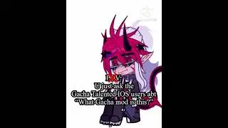 Like stop it&rsquo;s literally annoying asf 😭😭 | Gacha Club shitpost