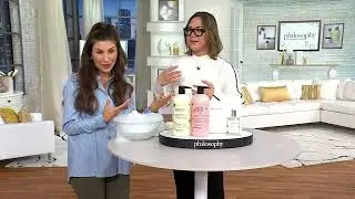 philosophy 25th anniversary supersize icons 3pc collection with tote on QVC
