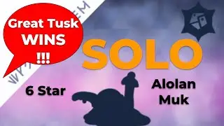 How to SOLO 6 star Alolan Muk Steel Tera Type - Great Tusk - Pokemon Scarlet and Violet