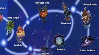 Kingdom Hearts 1 World Tier List