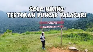 PASSING AN EMPTY HOUSE IN THE MIDDLE OF THE FOREST ALONE 😭|| SOLO HIKING PUNCAK PALASARI BOGOR #S...