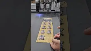 Small acrylic cutting, cut out element is just 6cm