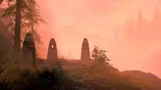 Skyrim - Guardian Stones Ambiance (birds, bugs, white noise, footsteps)