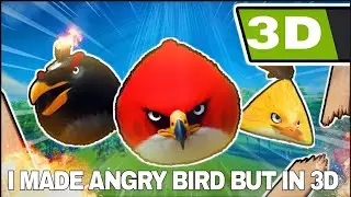 I Made Angry Bird but it's in 3D !! Better then another Angry Bird Game l Hindi Game devlopment