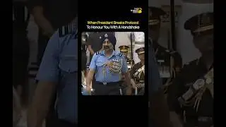 When President Honoured Air Chief Marshal Amar Preet Singh with Historic Handshake | The Bharat Post