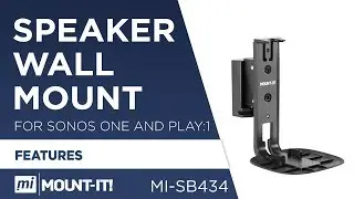 Adjustable Speaker Wall Mount for SONOS ONE and Play:1 | Features (MI-SB434)