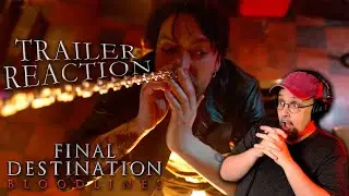 FINAL DESTINATION BLOODLINES TRAILER REACTION!! | Horror Sequel | Tony Todd