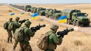 Today, Ukrainian missile snipers destroyed a Russian warlord's convoy on the streets of Odessa.