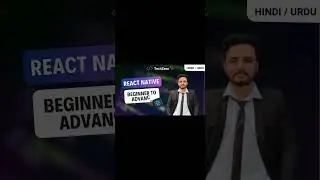 React Native Tutorial 2024 | ( Hindi / Urdu ) | Complete Course