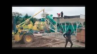 13th Mobile Concrete Batching Plant Capacity 30cumphr in San Jose, Batangas,Philippines