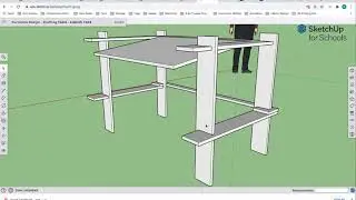 Copy and Pasting Objects Between Files in SketchUp for Schools