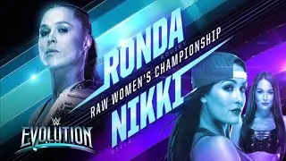 WWE 2K19 - Ronda Rousey vs Nikki Bella Highlight's! WWE Evolution 2018