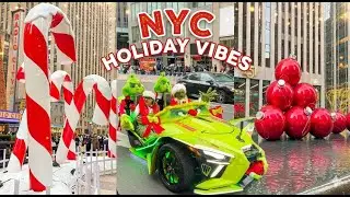 A Quick Stroll Through NYC Holiday Vibes ✨🎄| Christmas 2025 | 4K
