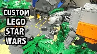Star Wars Scarif Landing Pad in LEGO | Brickworld Chicago 2017