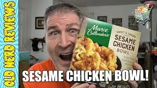 Marie Callender's Sweet & Savory Sesame Chicken Bowl (Eating The Grocery Stores) 🐔🍜