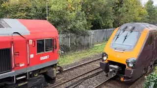 Class 220 + 221 & 66 | 220029 + 221109 & 66097 | Crossover | XC & DB Cargo UK