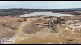 Stockpile Volumetric Reporting with Drone Technology