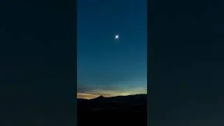 Time-lapse of the total solar eclipse, August 21st 2017, Ochoco National Forest, Oregon, USA