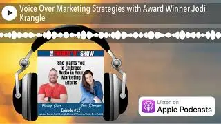 Voice Over Marketing Strategies with Award Winner Jodi Krangle