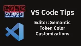 VS Code tips &mdash; Custom semantic token colorization