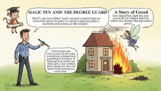 Magic Pen aur Degree wala Guard: Lalach ki Kahani