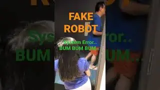 Fake Robot, Failed delivery, System Error...BUM BUM BUM..