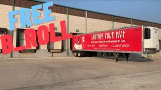Industrial Warehouse Docks Drive by Footage | Royalty Free B-Roll | Stock Footage