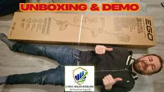 EGO BC3800E 38cm Cordless Brush Cutter Unboxing & First Use Demo