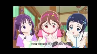 You and and idol precure but Sakura sang so loud it ran away part 85
