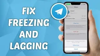 How to FIX Telegram Freezing/Lagging on iPhone