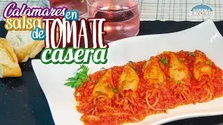 Calamares en salsa casera de tomate. Loli Domínguez - Semana Santa