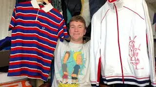 Trip To The Thrift #39 YSL HAUL AND 80's FRED PERRY