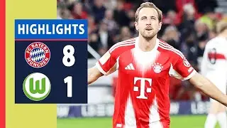 Highlights Bayern Munich vs Wolfsburg 8-1 | Highlights & All Goals 2026 HD