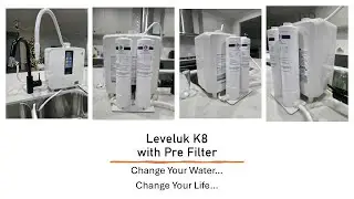 Машина LeveLuk K8 с предварительным фильтром #alkalinewater #enagic #kangenwater #kangenwater