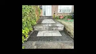 🏡【Toronto Landscaping &ndash; Front Walkway & Steps Upgraded!】 #allseasondesign #patiopaving #steppaving