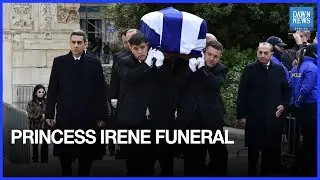 Funeral Held in Athens for Princess Irene, Sister of Spain’s Former Queen Sofia | Dawn News English