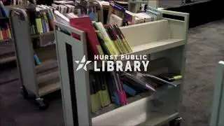 Curbside Pickup at the Hurst Public Library