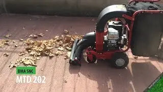 MTD 202 - Aspirafoglie /trituratore semovente