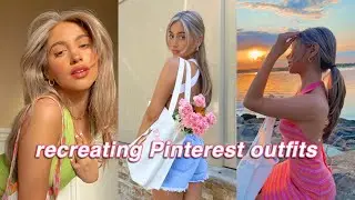 recreating trendy pinterest outfits & pics *become a pinterest girl* ft.Beginning Boutique