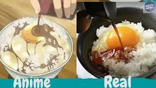 Comida De Anime VS REAL #4